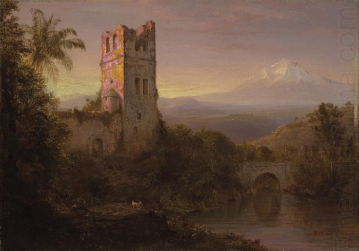 Frederic Edwin Church Chimborazo Volcano china oil painting image